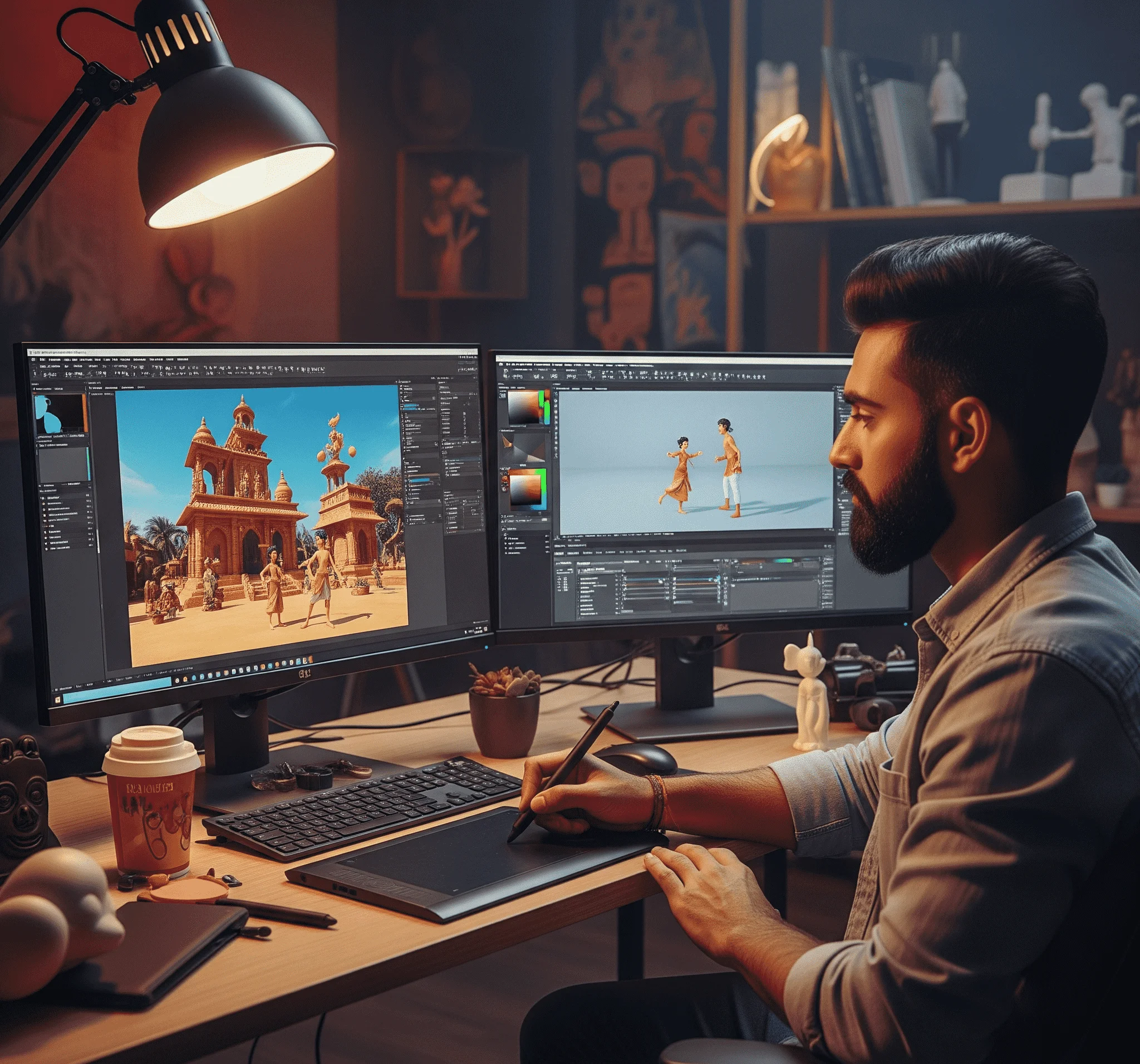 Image representing a 3D Animator