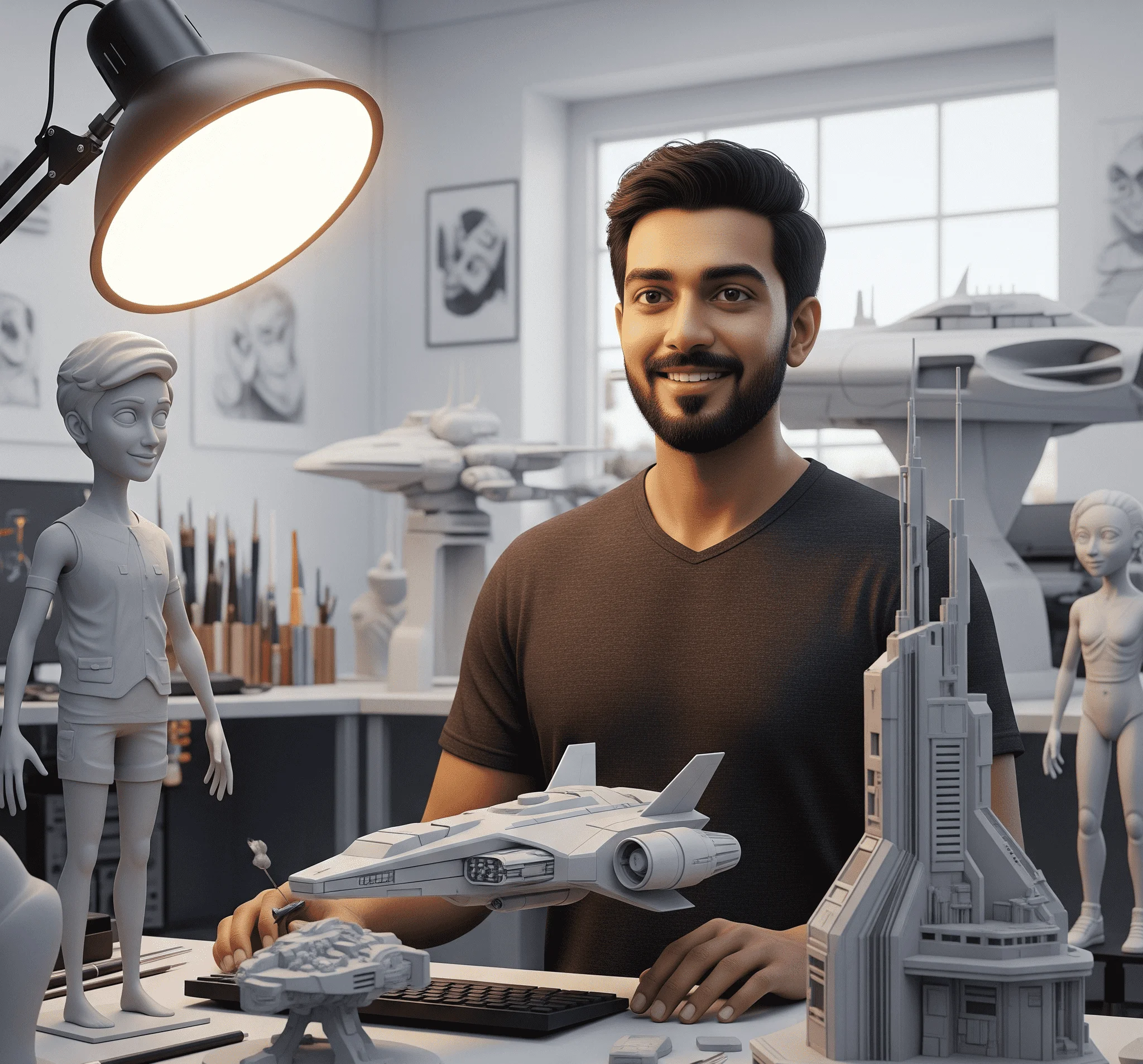 Image representing a 3D Modeler